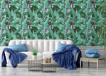 Grace and Gardenia Peel and Stick Premium Paper Tropical Banana Wallpaper Panels