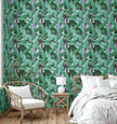 Grace and Gardenia Peel and Stick Premium Paper Tropical Banana Wallpaper Panels