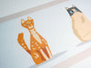 GP1900301 Cartoon Cats Peel and Stick Wallpaper Border 8