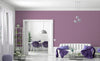 GP190051 Grace & Gardenia - Hexagon Pattern on Violet Premium Peel and Stick Wallpaper Panel 6 Ft High x 26