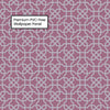 GP190051 Grace & Gardenia - Hexagon Pattern on Violet Premium Peel and Stick Wallpaper Panel 6 Ft High x 26