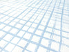 GW0061 Hand Painted Grid Peel and Stick Wallpaper Roll 20.5 inch Wide x 18 ft. Long, Light Blue/White