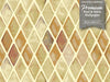 GW0121 Geometric Diamonds Peel and Stick Wallpaper Roll 20.5 inch W x 18ft. L