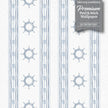 GW1061 Captain's Wheels and Knots Peel and Stick Wallpaper Roll 20.5 inch Wide x 18 ft. Long, Cerulean Slate Blue Gray