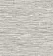 Grey Faux Grasscloth Peel & Stick Wallpaper GW2005W Grace & Gardenia