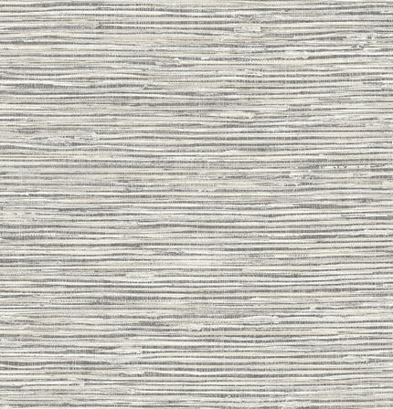 GW2005 Faux Grasscloth Peel & Stick Wallpaper Roll size 19 inch Wide x 18ft. Long Grey