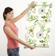 GW4051 Garden and Butterflies Peel & Stick Wallpaper Roll 20.5in W x 18ft L