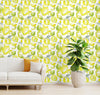 GW5111 Grace & Gardenia Lemon Lime Watercolor Peel and Stick Wallpaper Roll 20.5 inch Wide x 18 ft. Long, Yellow Green White