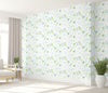 GW5251 Grace & Gardenia Woodland Ferns Peel and Stick Wallpaper Roll 20.5 inch Wide x 18 ft. Long, Chartreuse Aqua