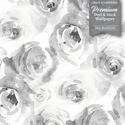 Watercolor Canvas Roses