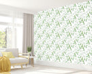 GW5271  Watercolor Spring Flower Peel & Stick Wallpaper Roll 20.5in W x 18ft L