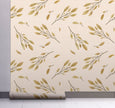 GW5281 Watercolor Leaves & Branches Peel & Stick Wallpaper Roll 20.5