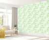 GW6044 Grace & Gardenia Green Splatter Peel and Stick Wallpaper Roll 20.5 inch Wide x 18 ft. Long, Green White