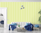 GW6053 Lemon Stripes Peel & Stick Wallpaper Roll 20.5 inch W x 18ft L, Yellow