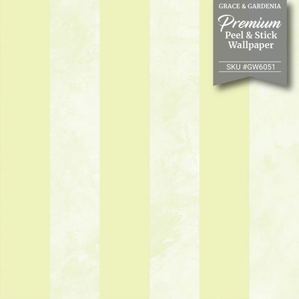 Lemon Textured Stripes