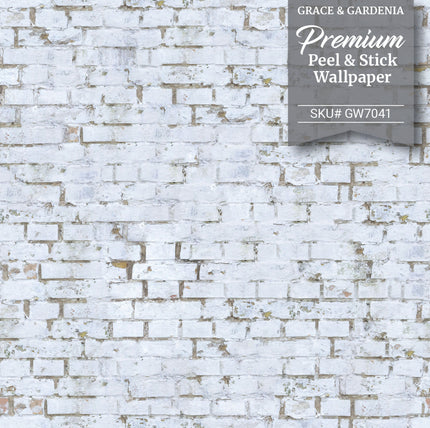 White Painted Brick