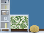 Grace & Gardenia Tropical Palm Leaves Green 27 in wide Peel and Stick Wallpape