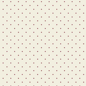 Norwall Wallcoverings KE29925 Kitchen Elements Cupcake Dot Wallpaper Red, Cream