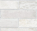 Grace & Gardenia G5011 Clean Faux Brick Wallpaper,  Cream Grey