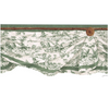 Norwall MW30240DC Toile Wallpaper Border, Green