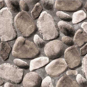 Grace & Gardenia G63093 Washed Stones Gray Wallpaper