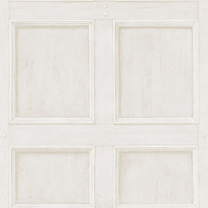 Grace & Gardenia G65001 White Traditional  Paneled Walls Wallpaper