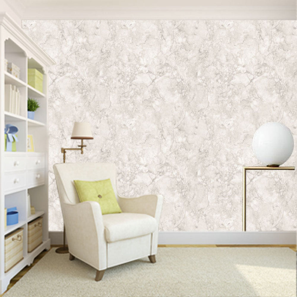 Grace & Gardenia G05C8501 White Marble textured wallpaper