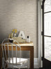 RoomMates RMK9031WP Grasscloth Peel & Stick Wallpaper Taupe/Gold