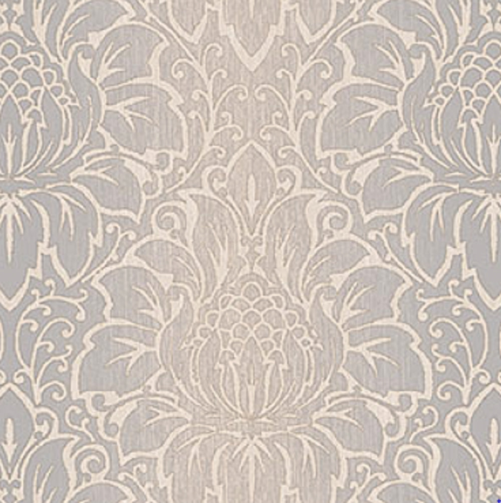 Grace & Gardenia Damask Wallpaper