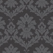 Norwall VG26227P Plaza Damask Wallpaper - Damask Theme in Black - Double Roll